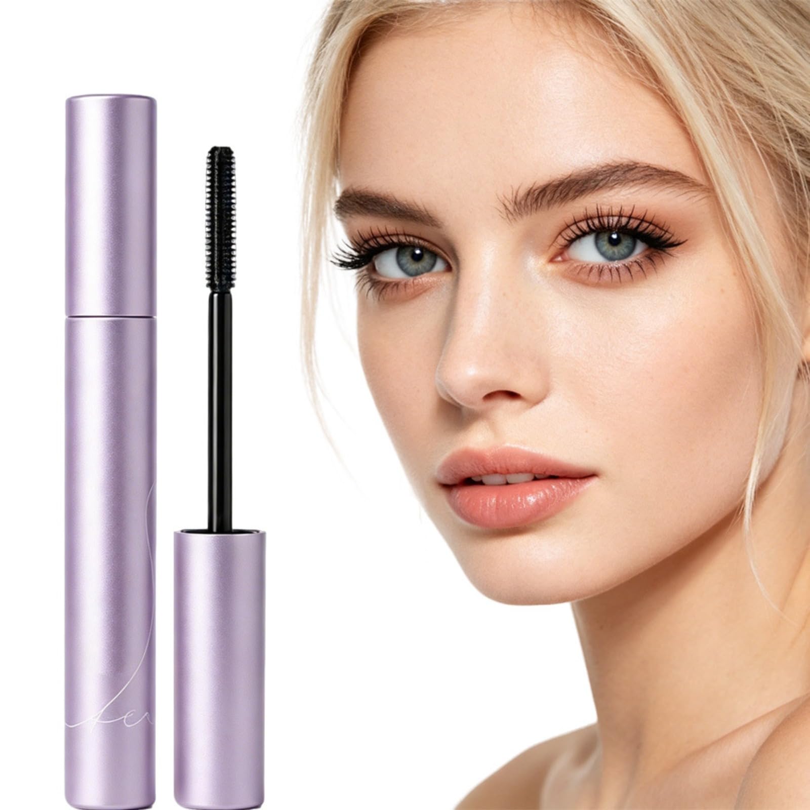 Facelove Mascara Wasserfeste Wimperntusche für Länge & Volumen, Tiefschwarz (2 PCS)