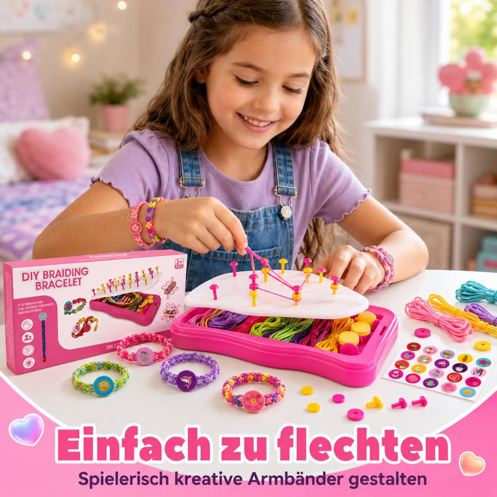 LEMONSTONE Make Your Own Friendship Bracelets, 6-12 Years | DIY