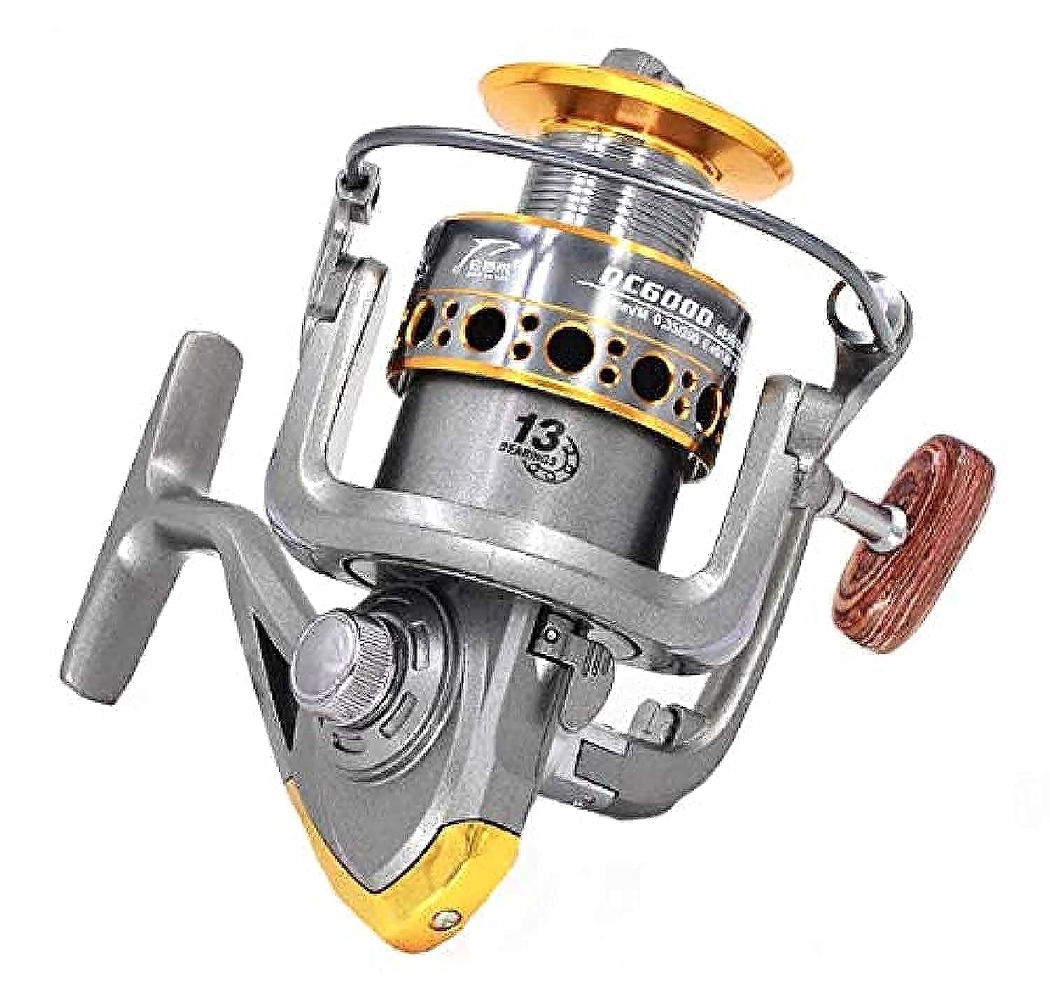 Aluminum Alloy Line Cup 13 Axis Fishing Reel Full Metal Fishing Reels Ball Bearings Type Reel Roller Sea Rod Fishing