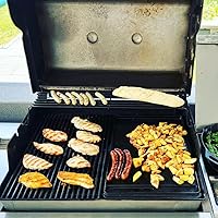 Vista 5 de Plancha de hierro fundido 7566 para parrilla de gas Weber Genesis serie 300, repuesto para Weber Genesis 300 Series E-310 E-320 E-330 S-310 S-320