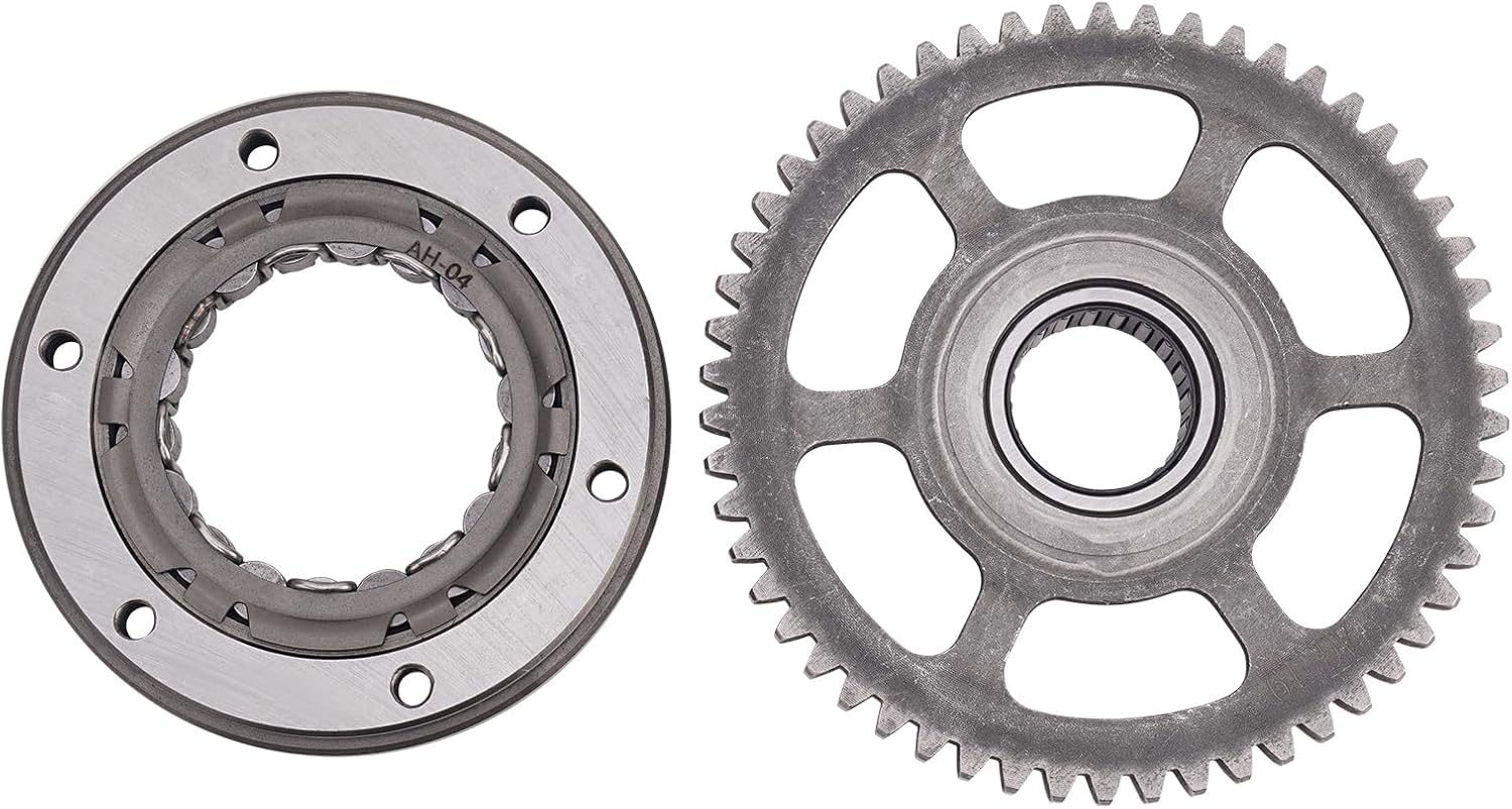 AHL Starter Clutch One Way Bearing Gear Assy 12600-45850-000 for Suzuki LTR LT-R 450 LTR450 Quadracer 2006 2007 2008 2009 2010 2011, LT-R450Z LTR 450Z LTR450 Z QuadRacer 2008-2011