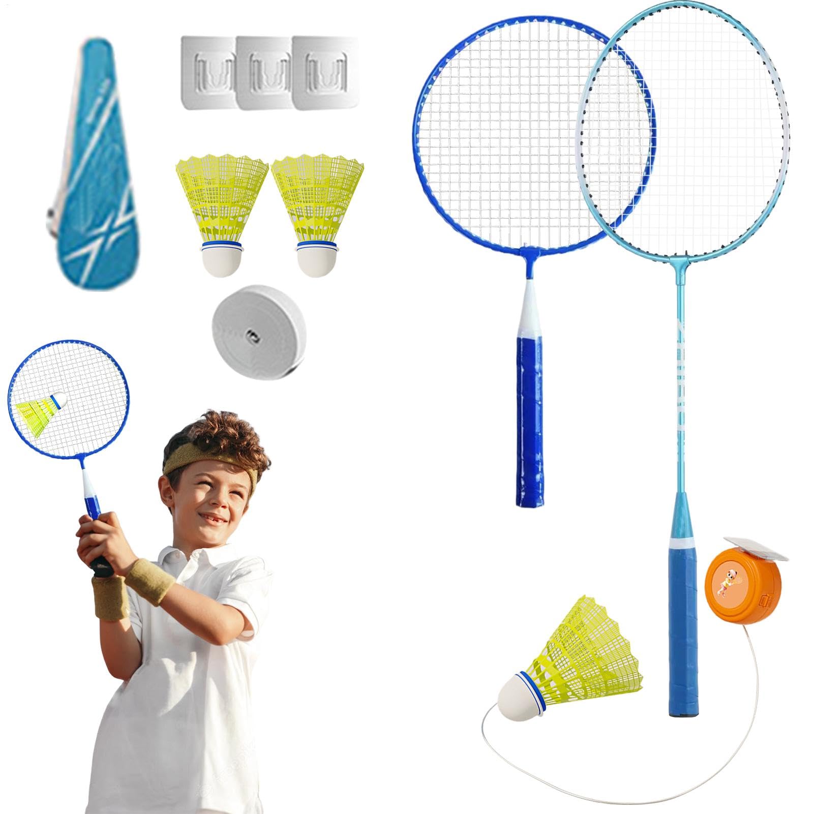 Allenamento Di Badminton A Casa A Rimbalzo Automatico Per Il Del Badminton | o Per L'Allenamento E La Pratica Per Il Fitness E Attrezzatura Sportiva Per I Bambini
