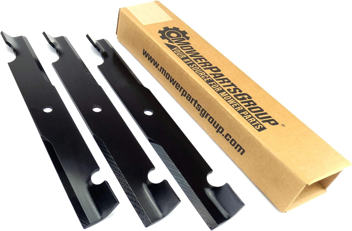 MowerPartsGroup (3) Heavy Duty Blades for Bad Boy 54" Outlaw - Maverick - ZT Repl 038-0001-00
