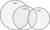 Vista 5 de Remo PP-0970-BE - Juego de parches para tambor Emperor Clear Tom - 12", 13" y 16