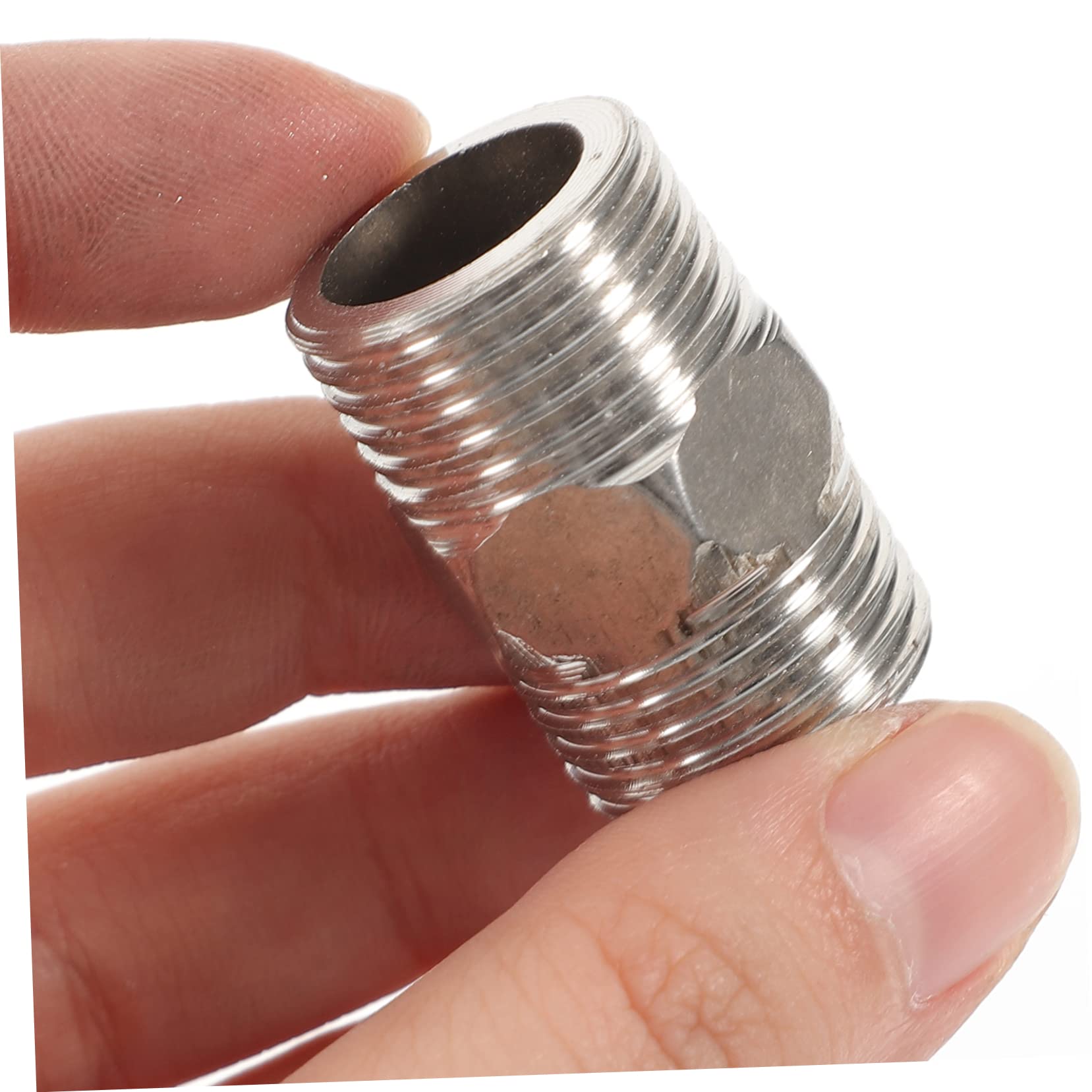 Veemoon 4 Set Connettore Flessibile Acciaio Inox Raccordi Per Tubi Resistente E Impianti Idraulici 10 Pezzi*4