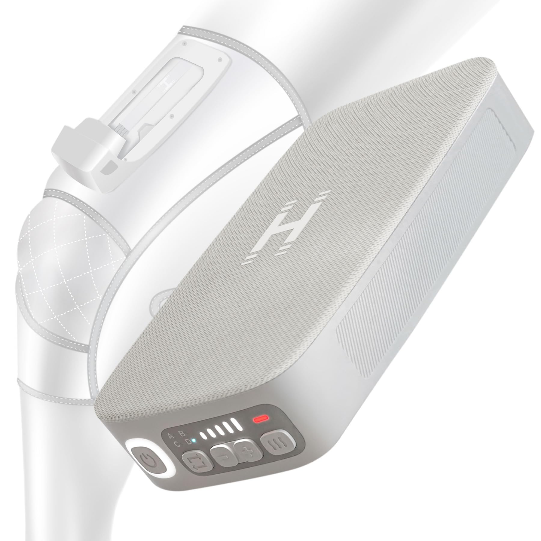 HoMedics Overlapped Compression Therapy Battery, Massage System Universal Controller, Compatible Modulair Compression Wraps (Sold Separately)