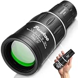 16X52 Monocular Telescope High Powered for Adults&comma; 2023 Power Prism Compact Monoculars for Adults&comma;HD Monocular Scope for Gifts&comma; Outdoor Activity&comma;Bird Watching&comma;Hiking&comma;Concert&comma;Travelling