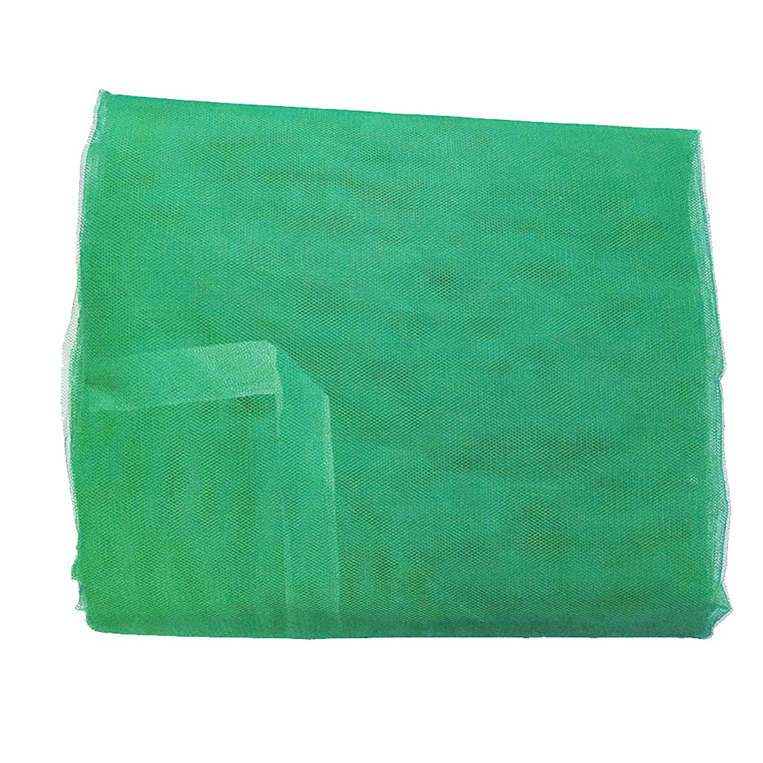 King Shine Mosquito NET for Double Bed Nylon Material-Mosquito Net for Baby | Bedroom | Family | Size Bed Mosquito Net | Suitable for Singal- Double Bed | Machardani for Bed FT (Green-8x8) 2