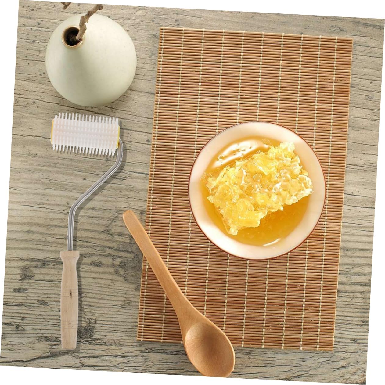 2Pcs Roller Propolis Feeding Tool Durable Hive Extractor for Beekeeping Supplies with Stylish Design for Backyard and Professional Apiary