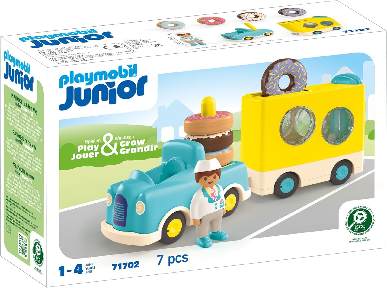 Playmobil Junior: Donut Truck with Stacking and Sorting Feature