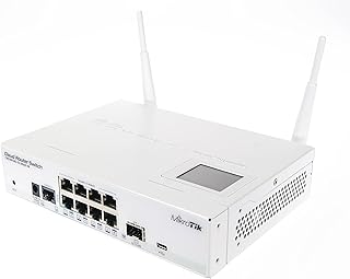 MIKROTIK CRS109-8G-1S-2HND-IN Mikrotik CRS109-8G-1S-2HnD-IN Cloud Router Switch 8 x Gigabit, S MikroTik Cloud Router Switch CRS109-8G-1S-2HnD-IN