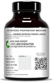 End2End Nutrition PerformX - Original Shilajit with Ashwagandha, Gokhru, Safed Musli for Strength, Stamina & Energy - (Pack of 2) 120 Capsules