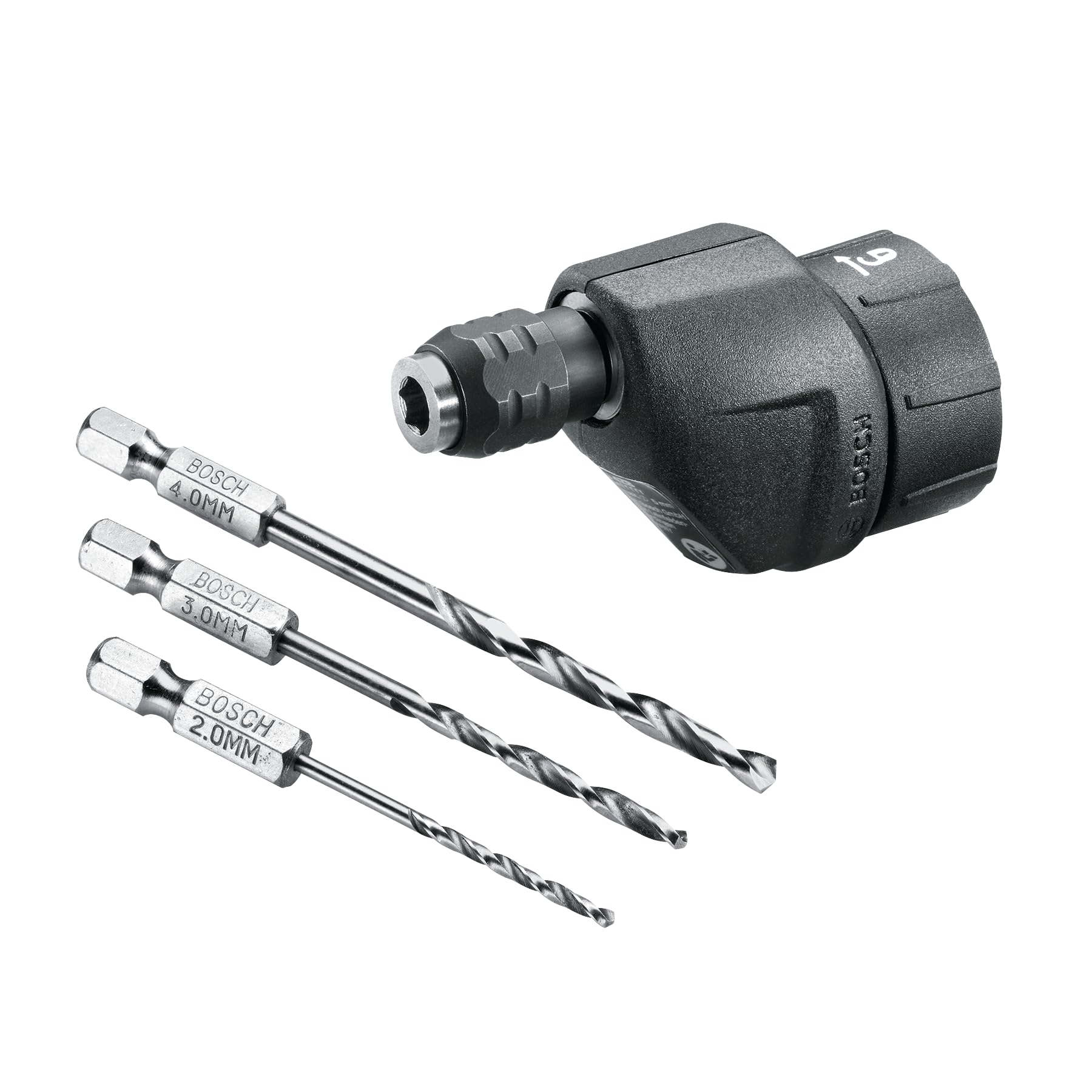 Bosch Black 2609390038 Extension For Adapter With Key Width 7/16 Inch - 11Mm Hex Shank