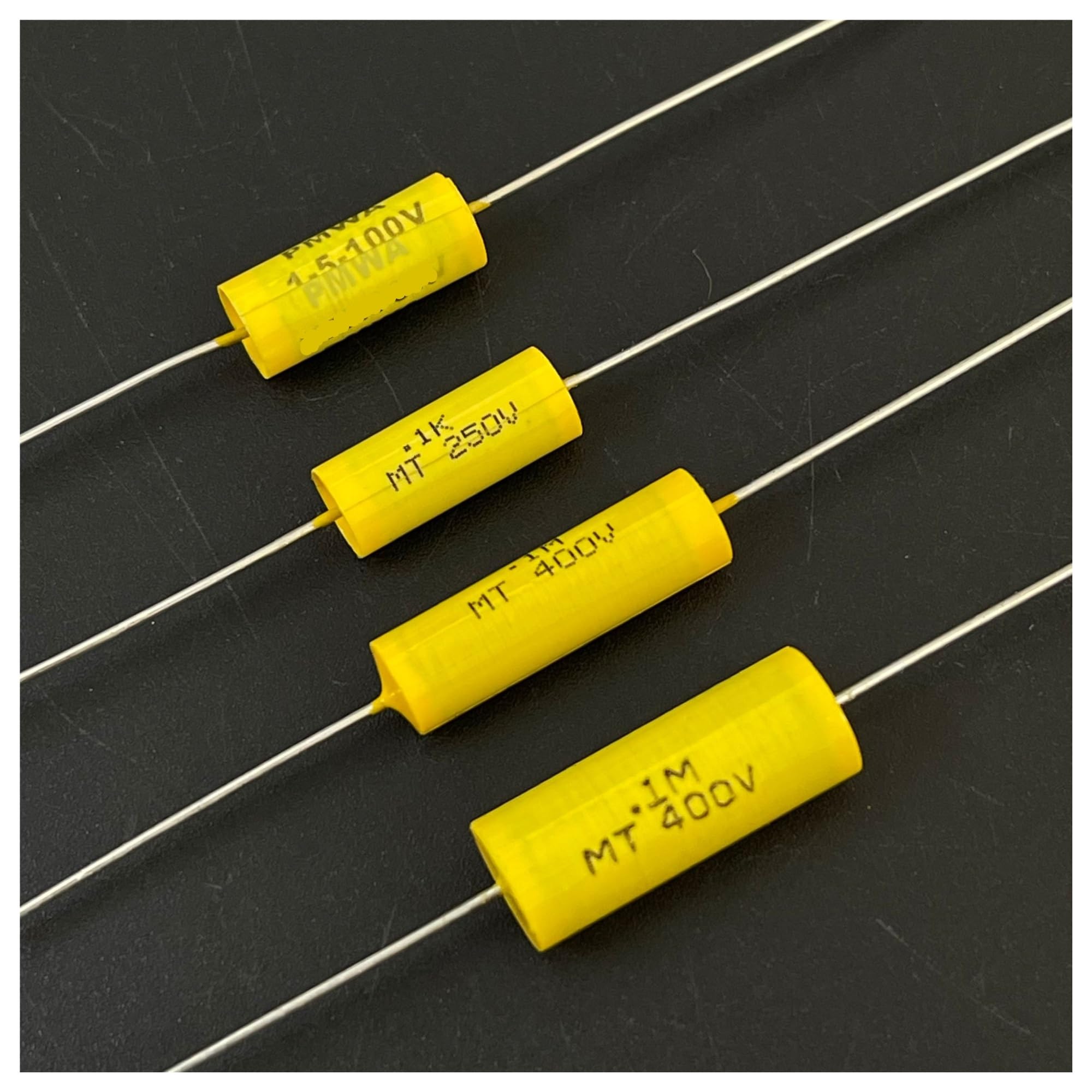 LEOTNNDQ 10PCS 0.1UF 100V 250V 400V Audio Coupling Film Capacitor(0.1UF 100V 10pcs)