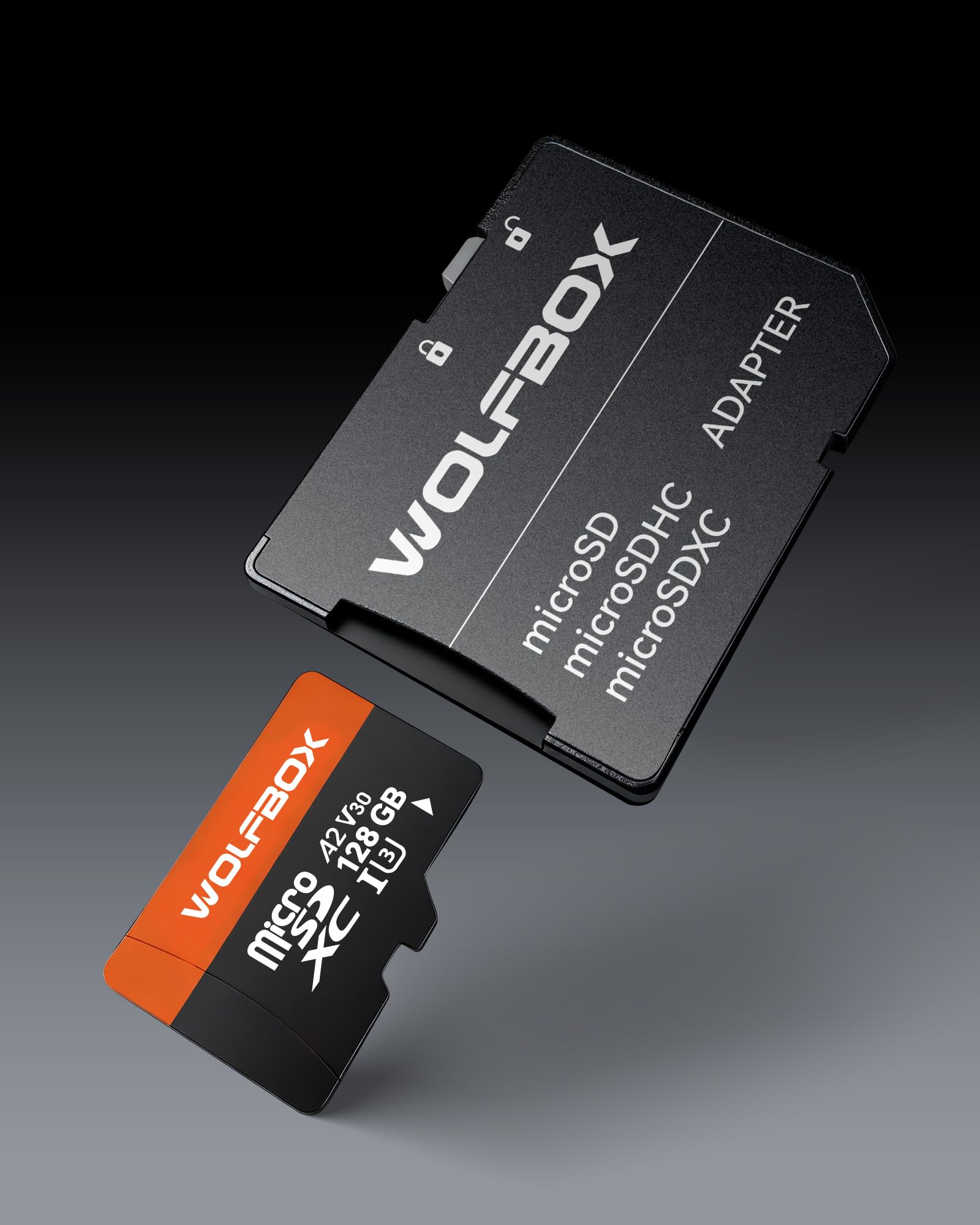 Amazon.com: WOLFBOX 128GB MicroSD Card with Adapter, Up to 100MB/s