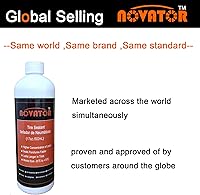 Vista 5 de NOVATOR Endurance - Sellador de neumáticos de bicicleta para tubulares, tubulares, tubos, sella más rápido, dura más tiempo, microfibra