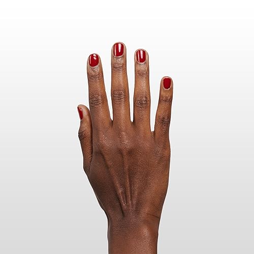 Miniatura 4 de Dazzle Dry Esmalte de uñas (paso 3) - Ascua - Un rojo quemado con sutiles matices naranjas. Brillo de cobertura completa. (0.5 fl oz)