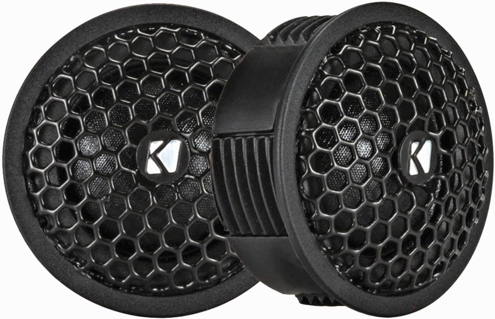 KICKER 46KST2504 KS-Series KST250 1" tweeters w/Crossovers and Swivel Mounts, 4ohm