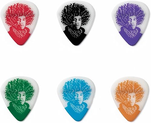 Miniatura 5 de Dunlop JVHPT01M John Van Hamersveld Johnny Face Pick - Lata 6 púas