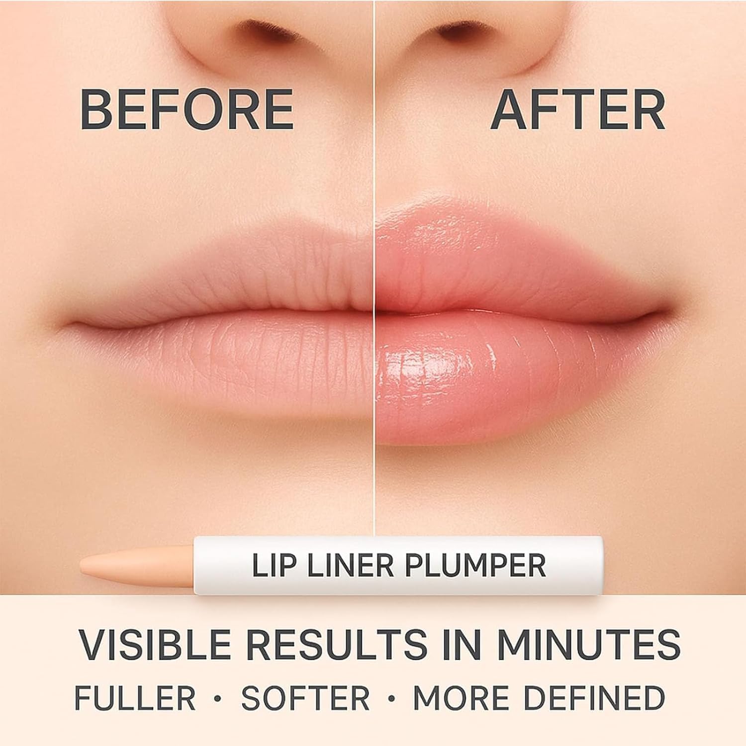 Condition photo showing New/Like New for MQN 2PCS Invisible Extreme Plumping Lip Liner, Invisible Lip Liner, Suitable for All Women