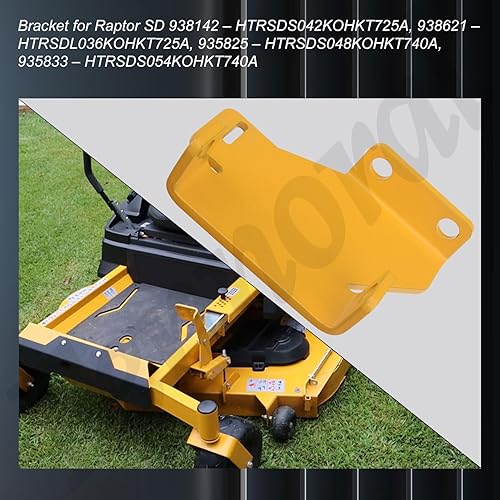 Miniatura 5 de Paquete de 2 soportes traseros 552564 RS - 125255 transmisión Hydro Bracket parte para cortacésped Hustler Raptor SDSDX 936476 936484 936484 938548