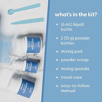 Dental Tooth Repair Kit, Dental-Grade Materials, Temporary Filling Composite for Cavities, Loose or Lost Crowns and Fillings, Caps and Inlays, Travel Case Included, by M3