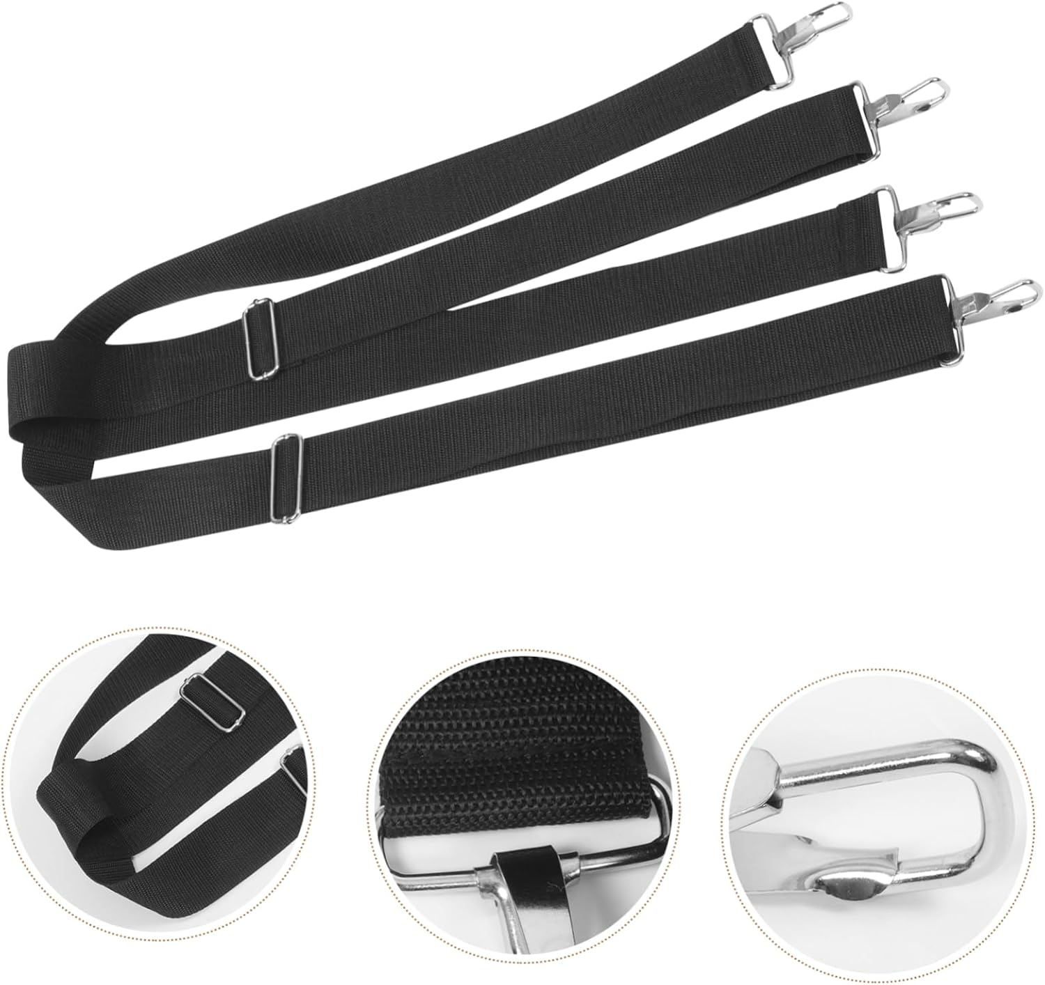 Toddmomy Marching Snare Drum Strap Adjustable Shoulder Sling for Percussion Instruments and Comfortable Design for Routines and Parades Wide