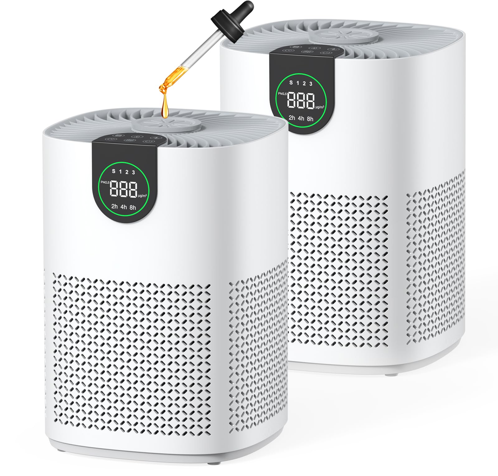 VEWIOR Air Purifiers for Large Rooms with HEPA Filter