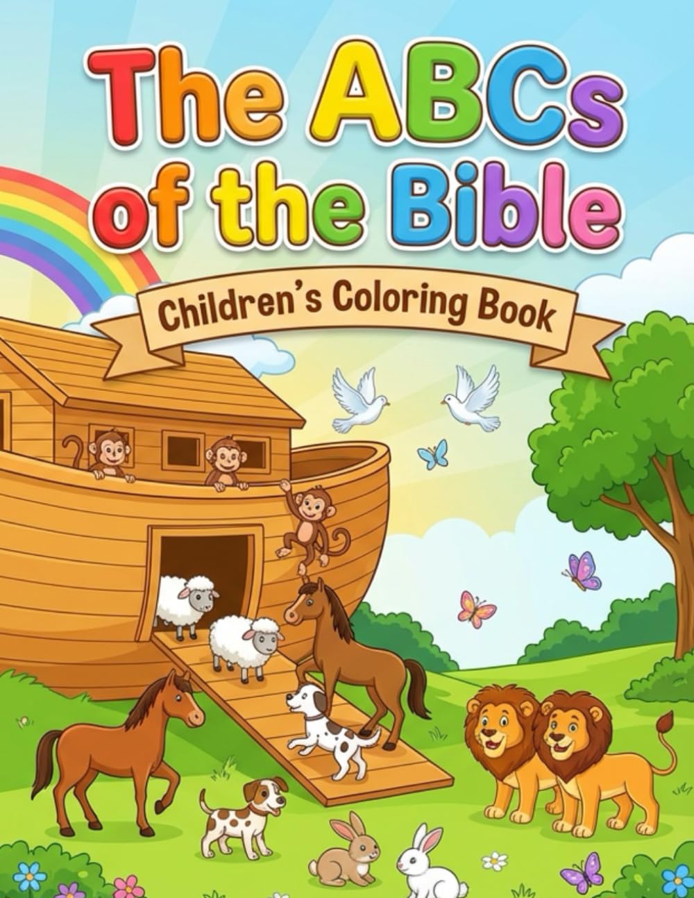 The ABCs of the Bible: Children's Coloring Book