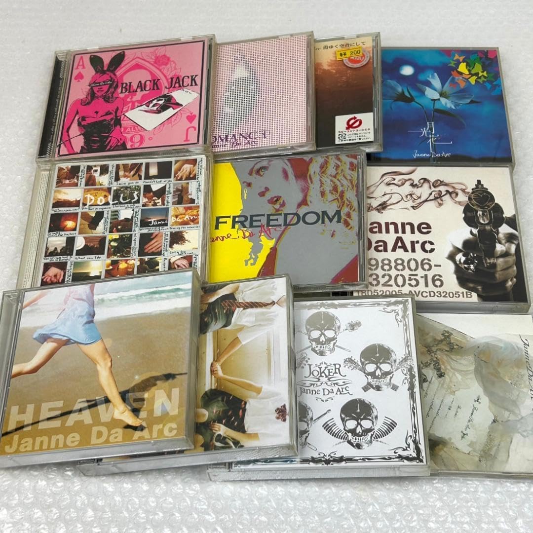 【てんとう虫】Janne Da Arc　ジャンヌダルク　再生確認済　帯付き CD11点Janne Da Arc ジャンヌダルク 再生確認済み 帯付き