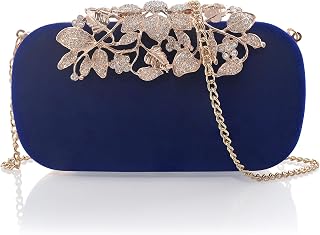 Crystal Evening Bag Rhinestone Bride and Bridesmaid Wedding Prom Party Formal Clutch Purses for Women Evening