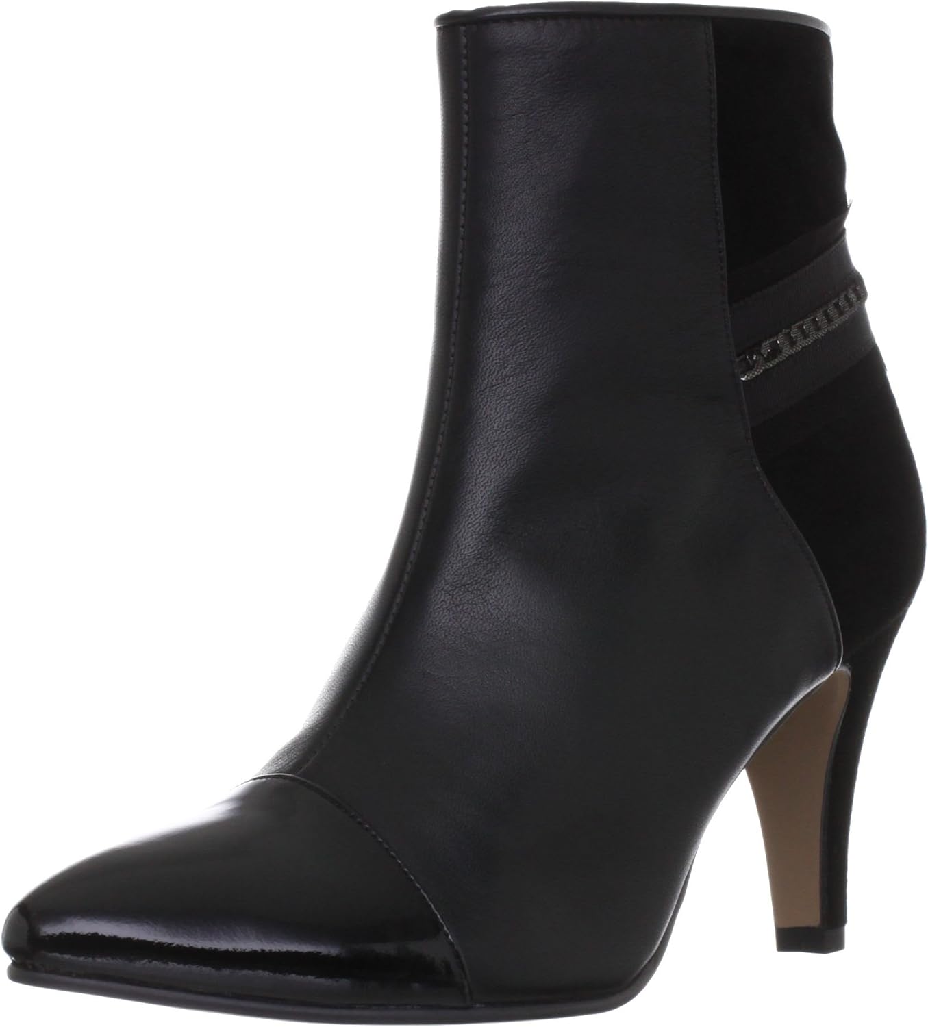 Amazon.com | Lanvin Collection Toe Cap Short Boots, gray