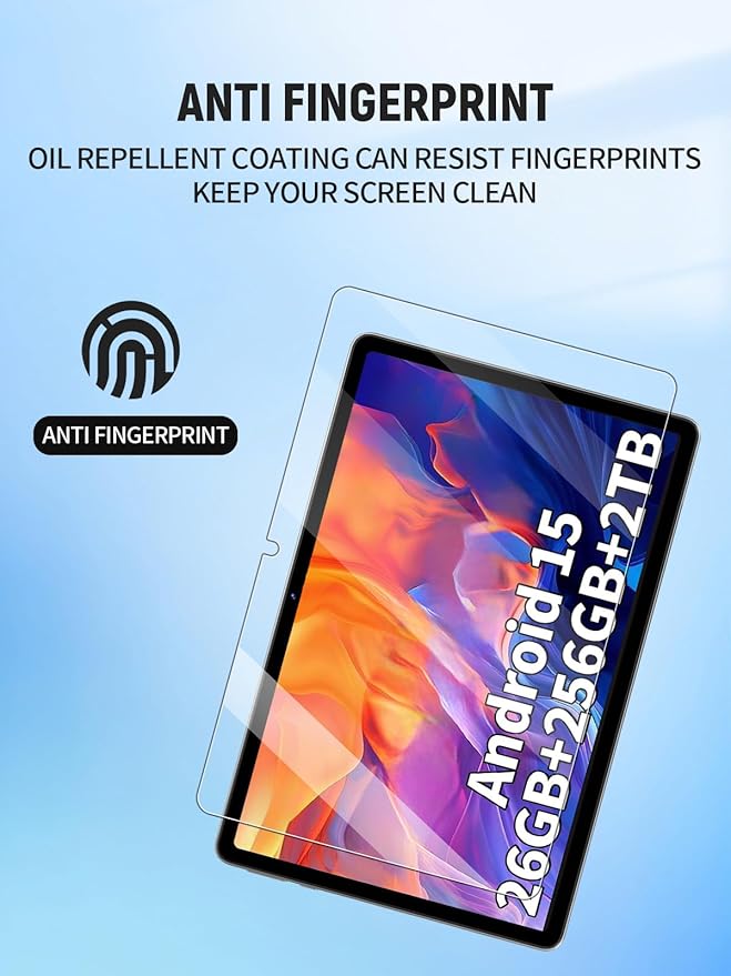 Protector de Pantalla para Relndoo P60 10.1 Pulgadas, Vidrio Templado 9H, 2 Unidades miniatura 7