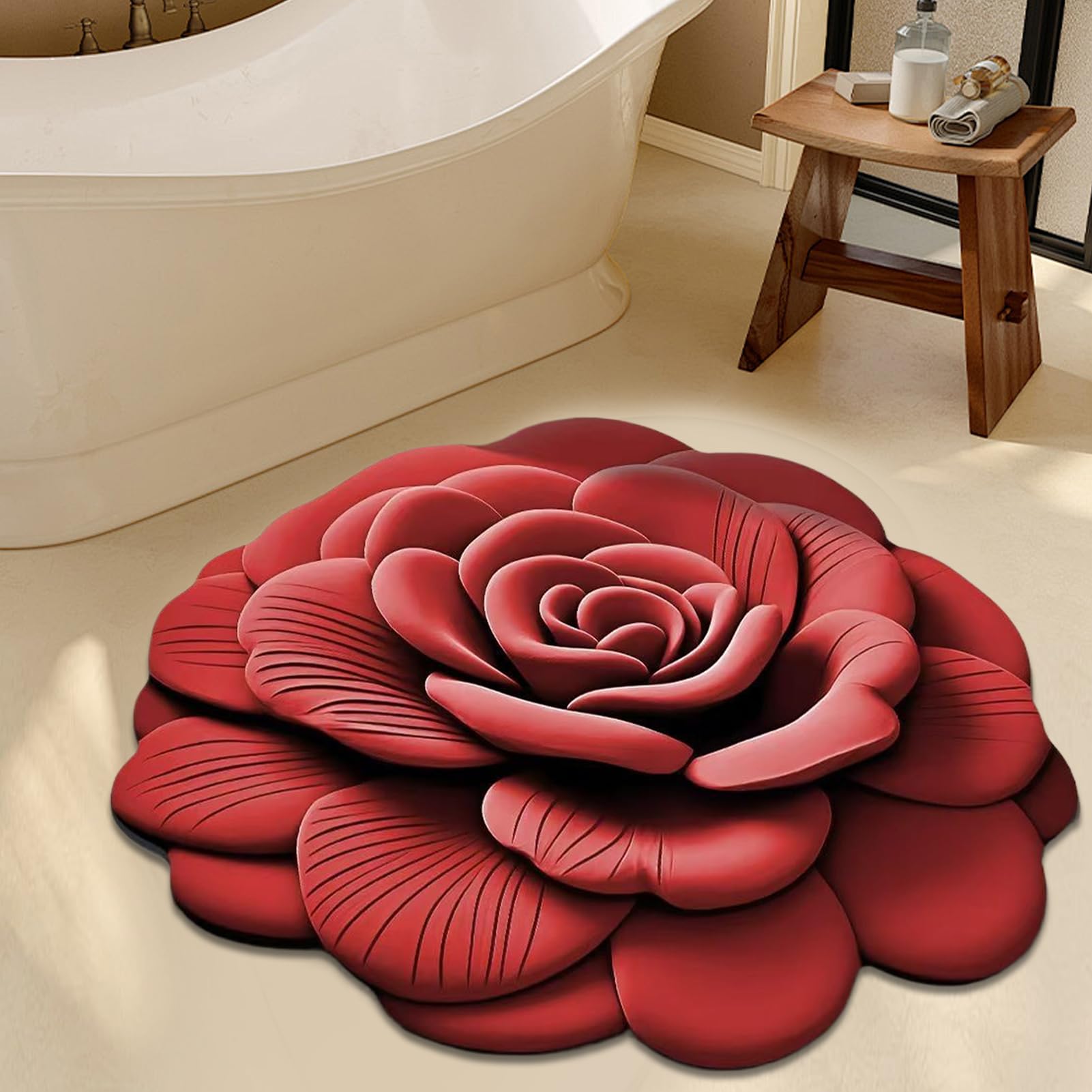 Alfombras De Ducha Para Baño Alfombrilla Absorbente para Cuarto de Baño | Reutilizable Absorbente Y Secado Rápido Para Entrada De Casa,