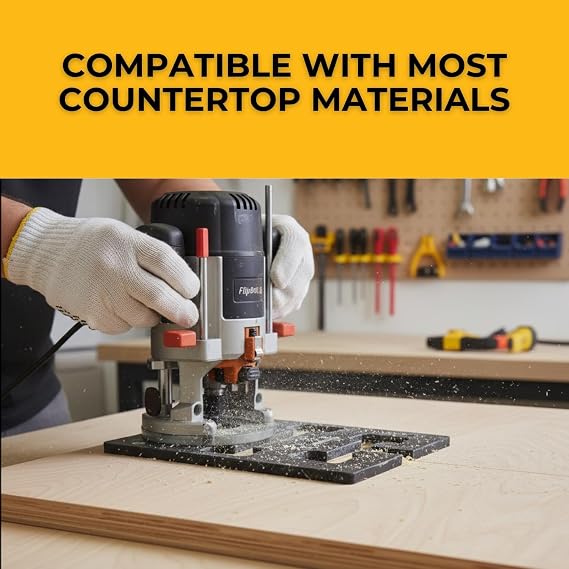 FastCap FlipBolt Jig for Fastening Stiles & Countertops, Black | Invisible Connectors with Routing, Easy to Install and Highly Durable, 99940