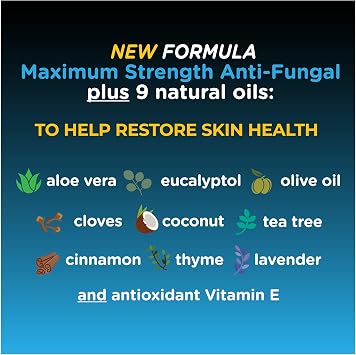 Fungi-Nail Anti-Fungal Liquid Solution, Kills Toe Fungus and Tolnaftate & Clincially Proven to Cure and Prevent Fungal Infections, 1 Oz (Pack of 1)