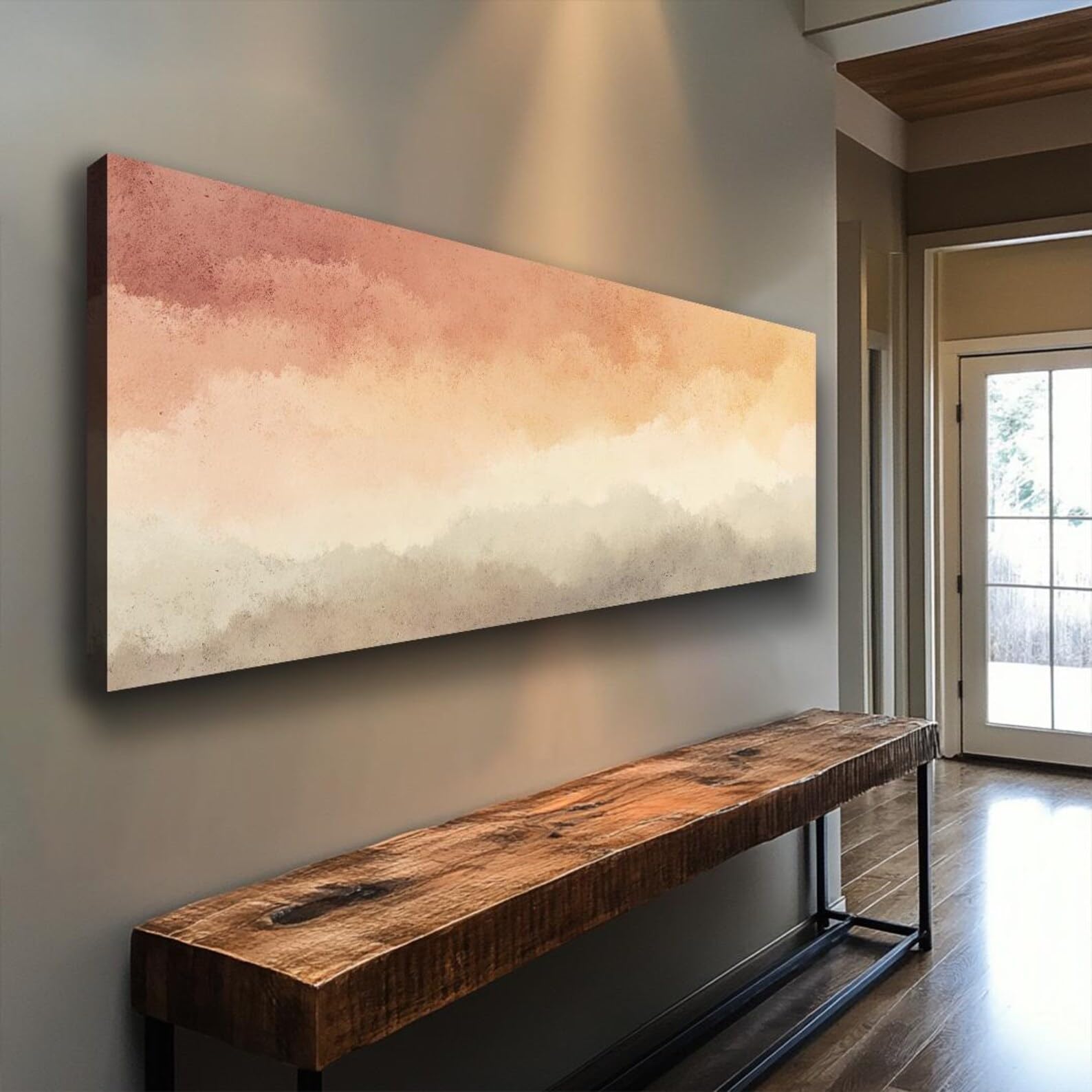 Impression sur toile horizontale nature tableau 50 x 150 cm - 8