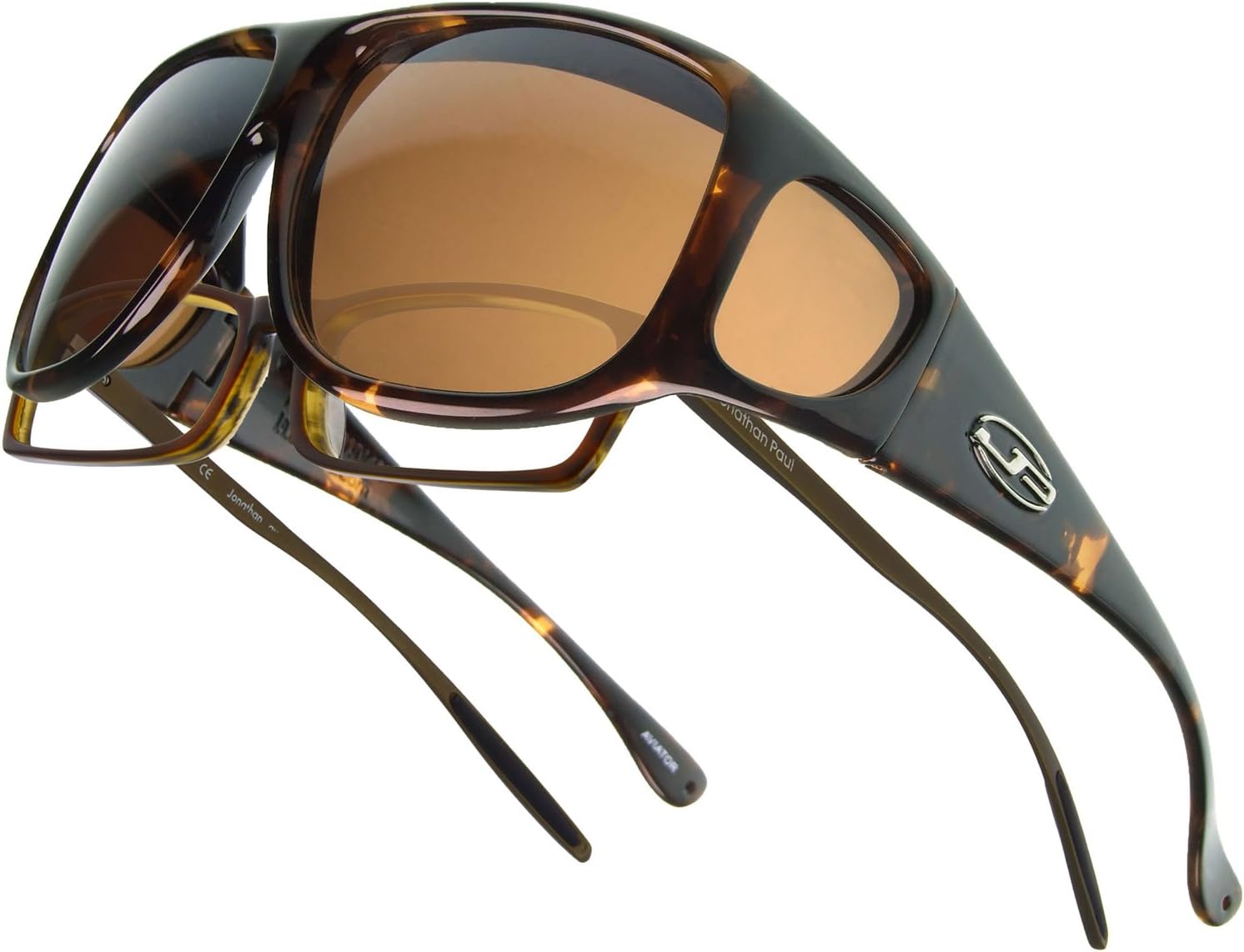 Aviator JP Fitovers - Tortoiseshell - Amber Lens (AV002A)