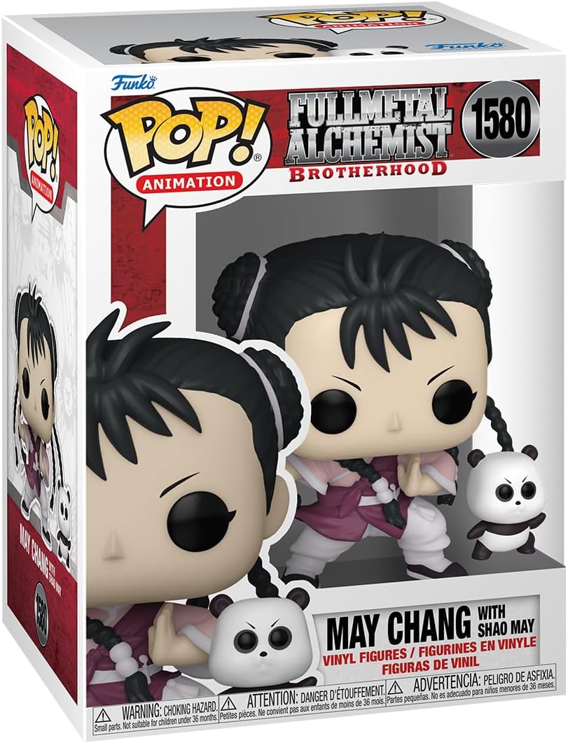 Funko Pop!&Buddy: FMA: B - May Chang With Panda - Full Metal Alchemist - Collectable Vinyl Figure - Gift Idea - Official Merchandise - Toys for Kids & Adults - Anime Fans