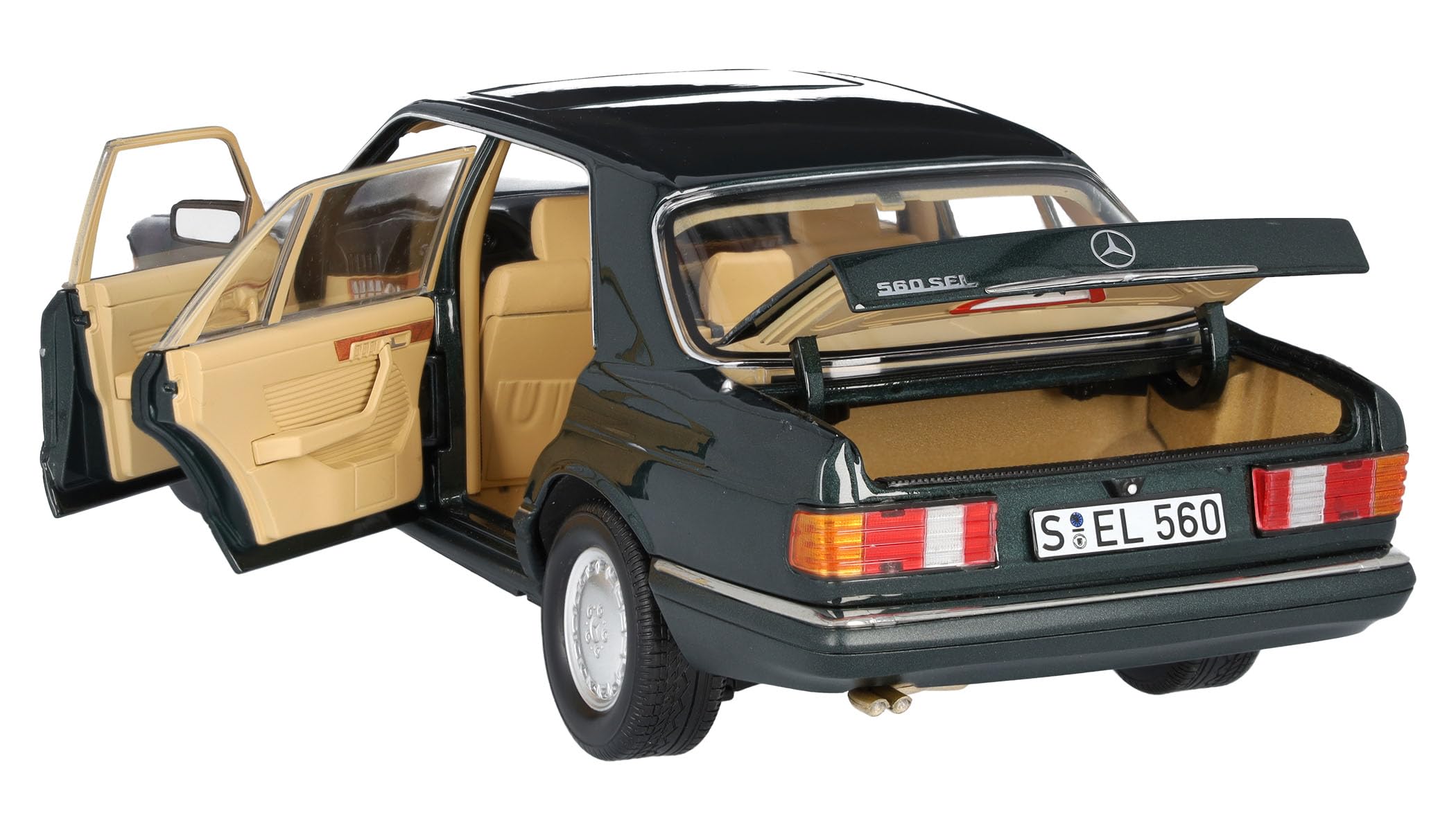 Amazon | 【メルセデス・ベンツ コレクション】純正 560 SEL V126 1/18