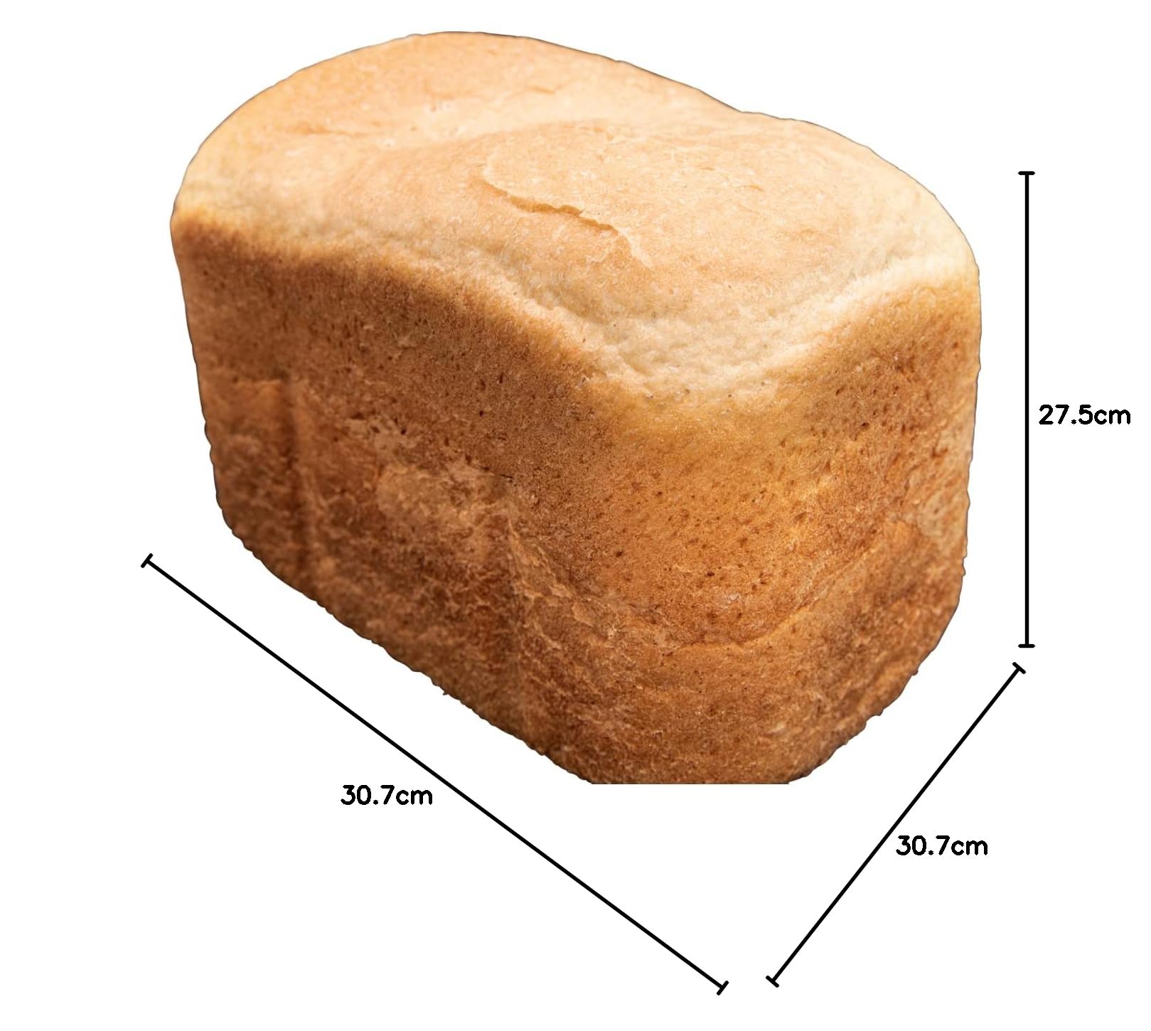 Gastronoma 18260001 Brotbackautomat, Brotbackmaschine 12 digitale Programme, automatisches Zutatenfach, für 1350 Gramm Brotlaibe, Sichtfenster, 13 Stunden Verzögerungs Timer, 60 Min Warmhaltefunktion