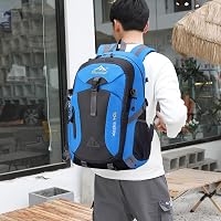 Sac à Dos Randonnée Coolfel 40L – Imperméable, Ultraléger 0,94kg, Avec Housse Pluie, Multiple Poches, Homme/femme