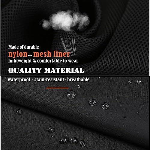 Miniatura 4 de suweisua Chaleco de entrenamiento para perros para hombres y mujeres con bolsillos grandes y profundos, anillo en D, bolsa de tratamiento de cintura