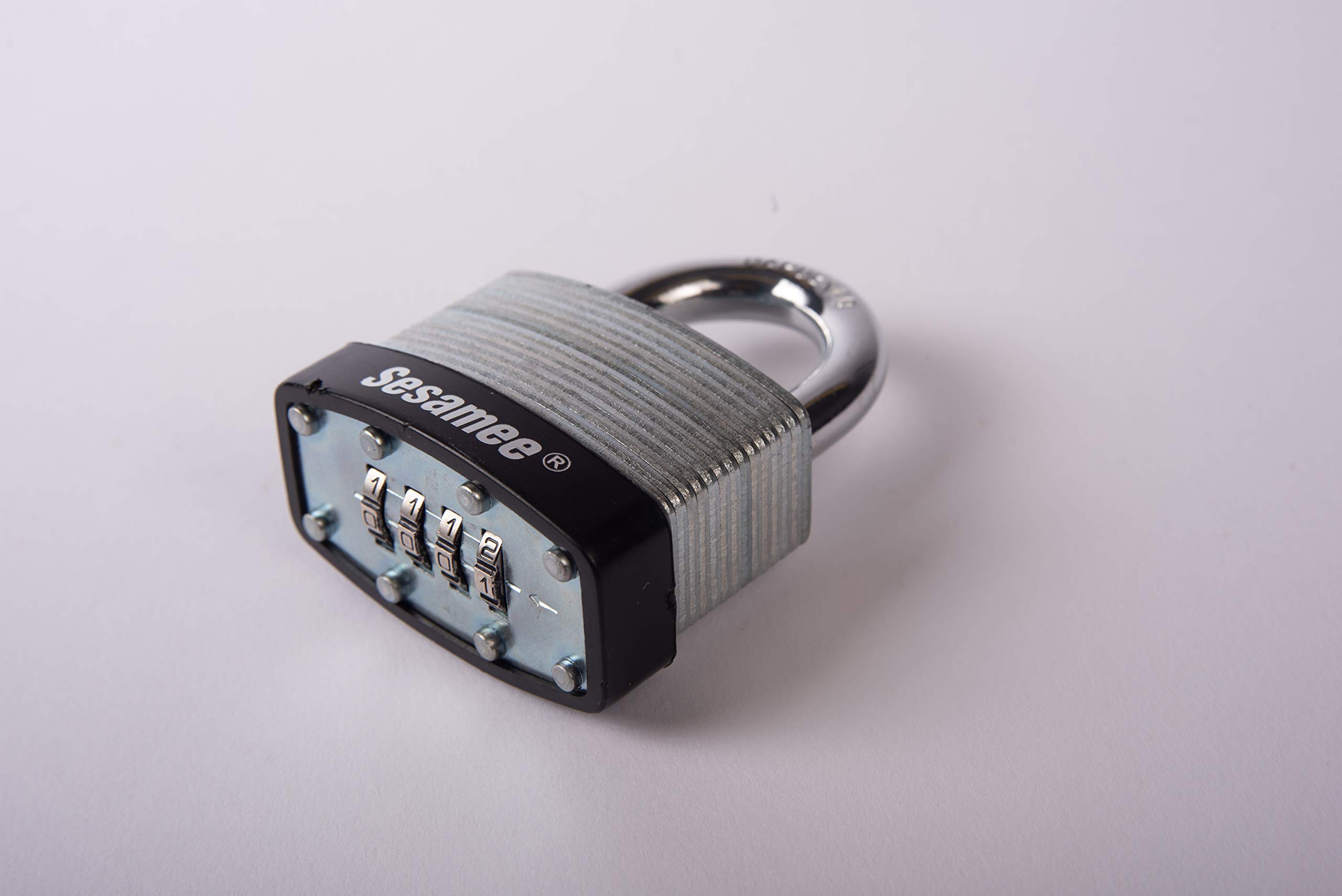 CCL Security K436L 436L 4 Dial Bottom Resettable Laminated Padlock with 1