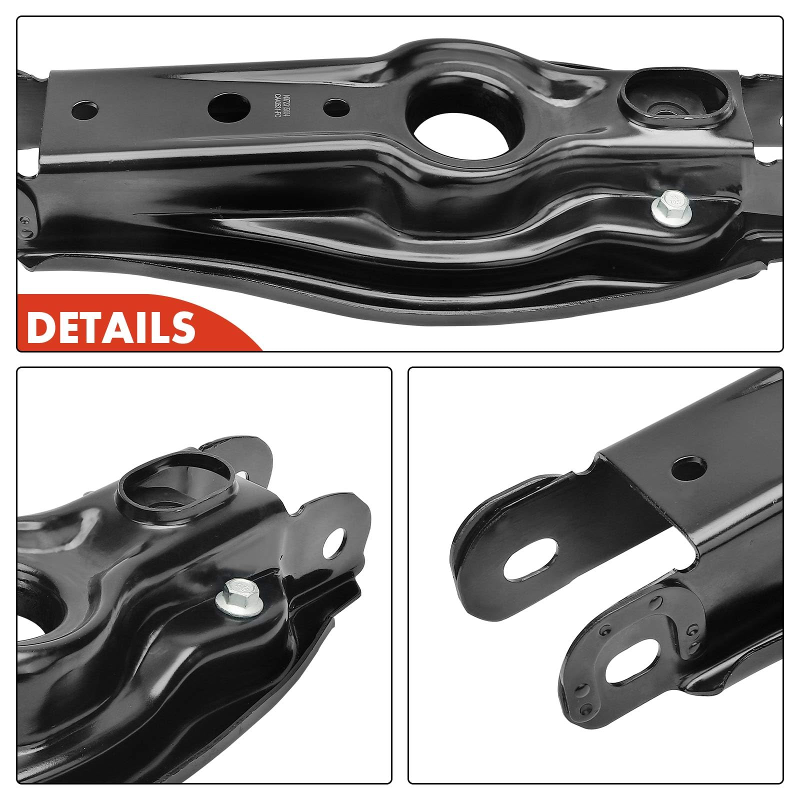 Frankberg 1 x wahacz na kierownicę, oś tylna, lewa lub prawa, kompatybilna z 1 E81 116-123 1,6L-2,0 l 2006-2012, seria 3 E90 316-335, 1,6L-3,0 l, 2004-2011, X1, E84, 1,6L-3,0 l 009-2015 Replace#