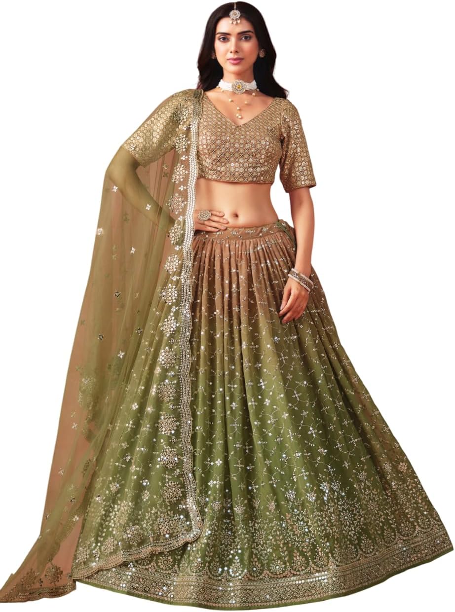 Indian Bridal Lehenga Chaniya Choli for Women Readymade Navratri Wedding Partywear ready to wear