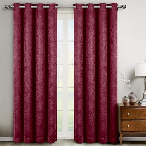 Miniatura 9 de Royal Hotel Bedding Bella - Paneles de cortina opacas con ojales, color beige, 2 paneles, 52 x 108 pulgadas cada uno