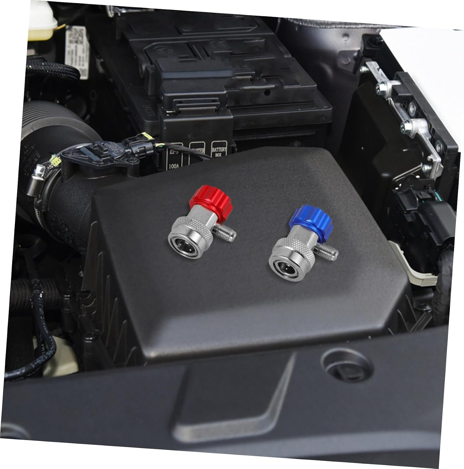 Ciieeo 1Pair Quick Couplers for Car Air Conditioning Replacement Adapters Adapter Fittings for Efficient Cooling