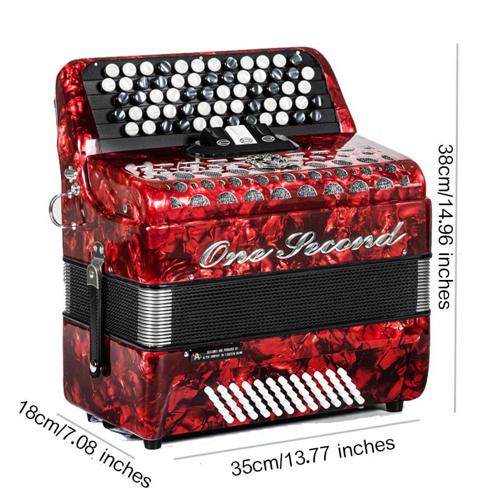 Amazon.com: Bayan Accordion B System, 60 Bass 62 Key Professional