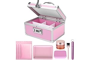 Pink Stash Box - Premium Odor Proof Smell Proof Container Kit